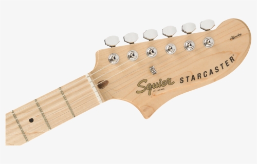 Squier Affinity Series Starcaster Candy Apple Red With - Starcaster Headstock, HD Png Download, Free Download