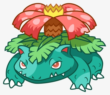 Also, Here Are Gifs Showing The Creation Process For - Pixel Art Pokemon Venusaur, HD Png Download, Free Download
