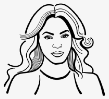 Line Wall Art Beyonce Metal Wall Hanging - Beyonce Clipart, HD Png Download, Free Download