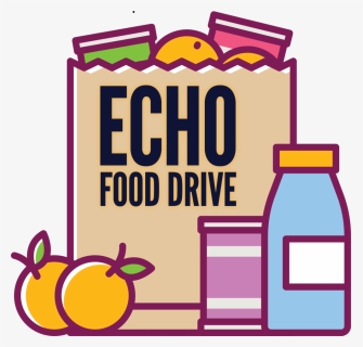 Echo Food Drive Logo V1 - Food, HD Png Download, Free Download