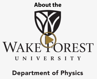 Video Link About The Wfu Department Of Physics - Graphic Design, HD Png Download, Free Download