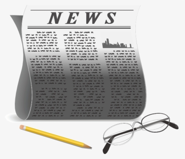 Transparent News Paper Clipart - Pen And News Paper Png, Png Download, Free Download