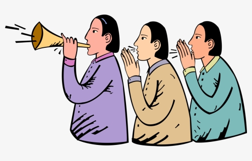 Vector Illustration Of Gossip, Whispers And Rumors, HD Png Download, Free Download