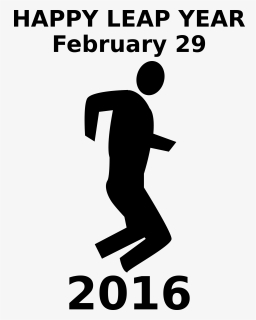 Happy Leap Year Clip Arts - Poster, HD Png Download, Free Download