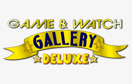 190kib, 1024x417, Game And Watch Gallery Deluxe Logo - Graphics, HD Png Download, Free Download