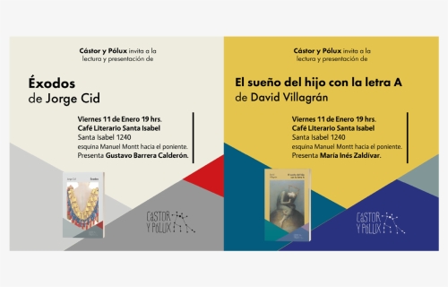 Dos Nuevos Autores Se Suman A La Colección Lagar De - Brochure, HD Png Download, Free Download