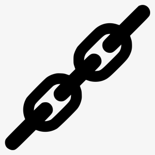 Svg Link Chain - Link Chain Icon Png, Transparent Png, Free Download