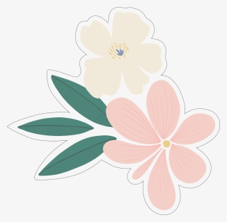 You & Me Flowers Print & Cut File - Jasmine, HD Png Download, Free Download