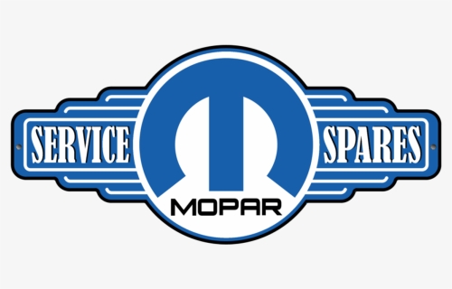 Mopar M Logo Service & Spares Station Style Tin Sign - Mopar Symbol, HD Png Download, Free Download