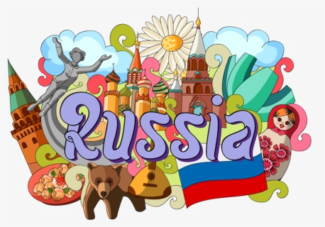 Russia Sign Landmark - Russia Clipart, HD Png Download, Free Download