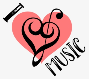 I Love Music Svg - Love Music, HD Png Download, Free Download