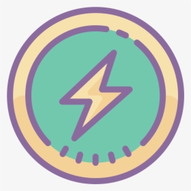 It"s The Picture Of A Lightning Bolt To Indicate Electricity - Face, HD Png Download, Free Download
