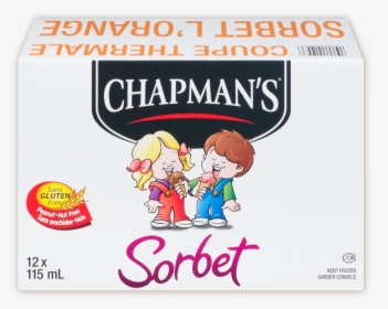 Chapman"s Orange Sorbet - Cartoon, HD Png Download, Free Download