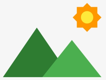 Icons8 Flat Landscape - Landscape Icon Color, HD Png Download, Free Download