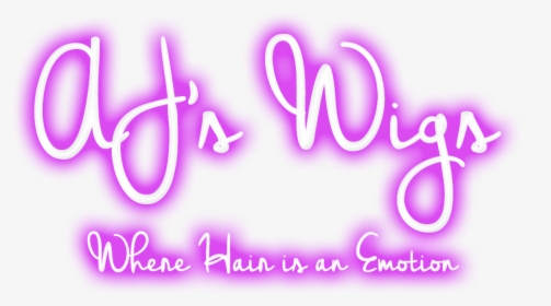 Aj"s Wigs - Calligraphy, HD Png Download, Free Download