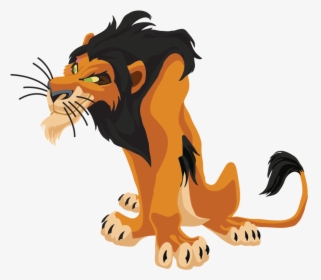 The Lion King Scar Simba Clip Art - Scar The Lion King Art, HD Png Download, Free Download