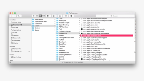 Transparent Restart Icon Png - Library Preferences Macbook, Png Download, Free Download