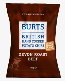 Roast Hand Png - Burt's Devon Roast Beef Crisps, Transparent Png, Free Download