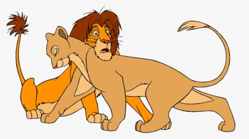 Transparent Simba Clipart - Lion King Simba Nala Adults, HD Png Download, Free Download