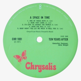 Chr 1001 Ten Years After Label - Chrysalis Records, HD Png Download, Free Download