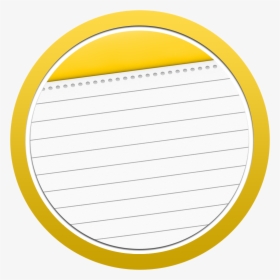 Note Icon - Circle, HD Png Download, Free Download