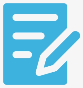 Write Icon Png Blue , Png Download - Write Icon Png Blue, Transparent Png, Free Download