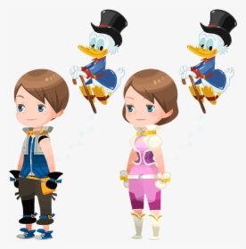 Balloon Scrooge - Kingdom Hearts Union X Avatar Outfits, HD Png Download, Free Download