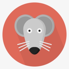 File Creative Animal Svg - Mouse Flat Icon, HD Png Download, Free Download