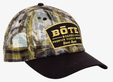 Bote Verge Camo Mesh Trucker Hat - Baseball Cap, HD Png Download, Free Download