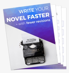 Write Your Novel Faster With Fewer Revisions - Machine, HD Png Download, Free Download