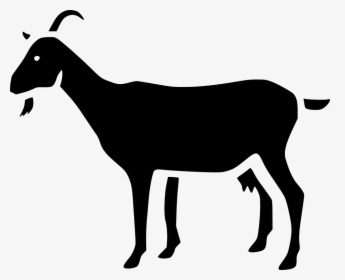Goat Animal - Antelope Silhouette, HD Png Download, Free Download