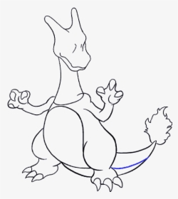 How To Draw Charizard - Charizard Easy To Draw, HD Png Download, Free Download