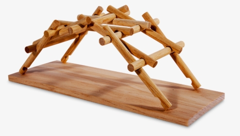 Leonardo Da Vinci Bridge Clipart , Png Download - Plywood, Transparent Png, Free Download