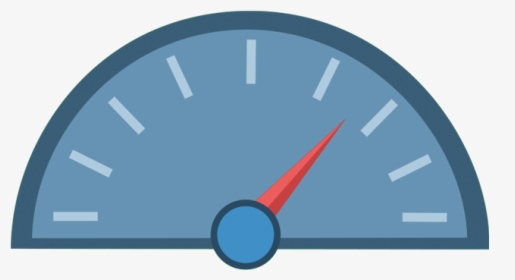 Speedometer Icon - Flat Speedometer Png, Transparent Png, Free Download