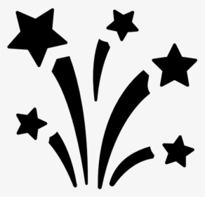 Transparent White Firework Png - Celebration Stars Clip Art, Png Download, Free Download