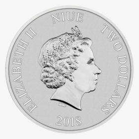 Niue Silver Scrooge Mcduck Back - Scrooge Mcduck Silver Coin 2018, HD Png Download, Free Download
