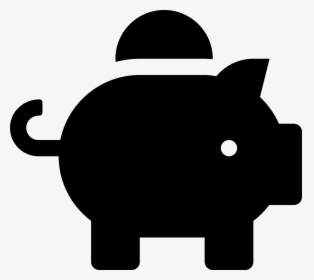 Piggy Bank Icon Png Free Download - Ballroom Dance Couple Silhouette, Transparent Png, Free Download