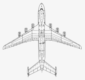 Airplane Wing Top Down, HD Png Download, Free Download