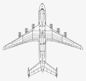 Transparent Airplane Vector Png - Antonov An 225 Top, Png Download, Free Download