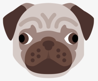 Pug Png High-quality Image - Pug Face Icon, Transparent Png, Free Download