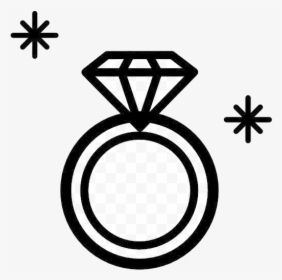 Diamond Ring Engagement Wedding Clip Art Rings Clipart - Clip Art Diamond Ring Jpg, HD Png Download, Free Download
