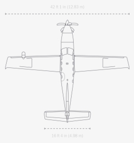 Transparent Plane Drawing Png - Technical Drawing, Png Download, Free Download