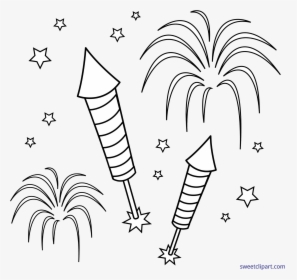 Clip Art Firework Drawing, HD Png Download, Free Download