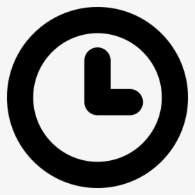 Circular Clock Symbol For Interface - Circle, HD Png Download, Free Download