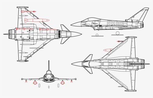Eurofighter Typhoon Plan, HD Png Download, Free Download