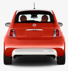 - Fiat 500 Rear View - Fiat 500 Back View, HD Png Download, Free Download