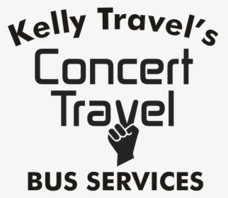 Concert Travel Logo With Kelly Travel - Poster, HD Png Download, Free Download