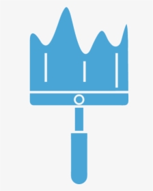 Paint Brush Icon Blue, HD Png Download, Free Download