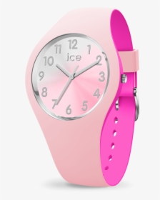 Les Montre Ice Watch Duo Chic Pink Silver A Vendre, HD Png Download, Free Download