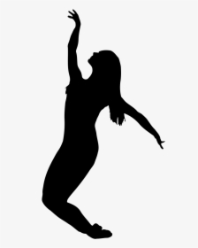 Silhouette Of A Performer - Clip Art Performers Silhouette, HD Png Download, Free Download